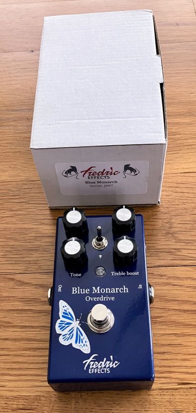 ALL SOLD - Fredric Effects Blue Monarch, TC Sub 'n' Up, Magnetic