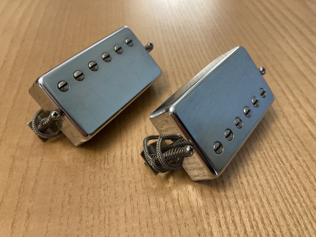 Sold: Gibson 490R & 498T humbucker set, chrome covers - theFretBoard